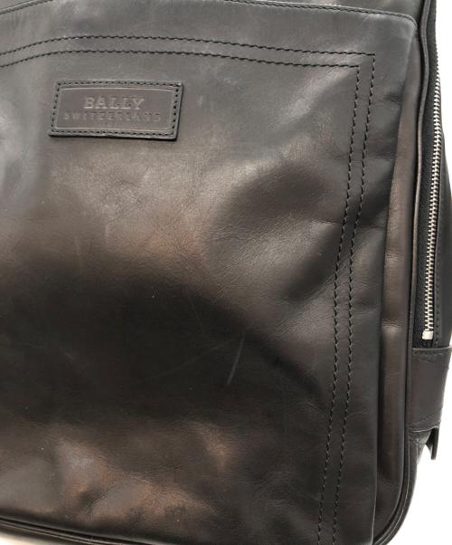 BALLY（バリー）BALLY (バリー) レザーリュック ブラックの古着・服飾アイテム