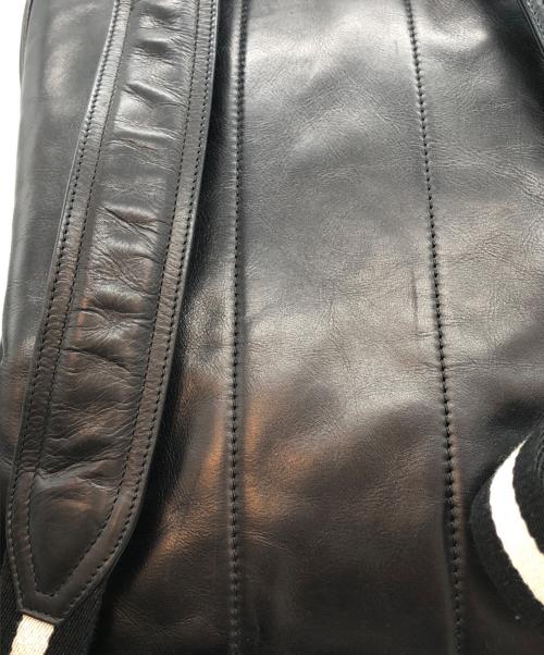 BALLY（バリー）BALLY (バリー) レザーリュック ブラックの古着・服飾アイテム