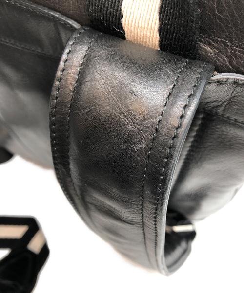 BALLY（バリー）BALLY (バリー) レザーリュック ブラックの古着・服飾アイテム