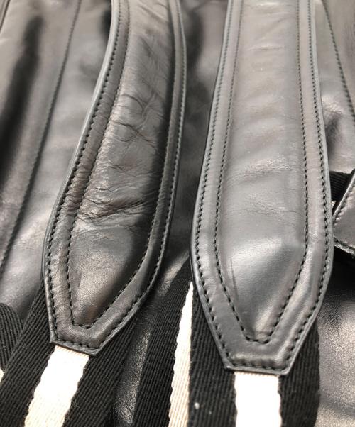 BALLY（バリー）BALLY (バリー) レザーリュック ブラックの古着・服飾アイテム