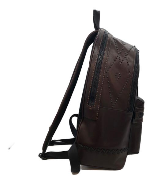COACH（コーチ）COACH (コーチ) アカデミー リュックサック ブラウンの古着・服飾アイテム