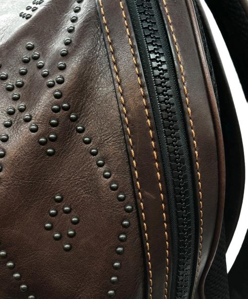 COACH（コーチ）COACH (コーチ) アカデミー リュックサック ブラウンの古着・服飾アイテム