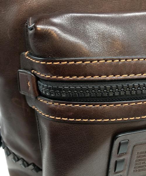 COACH（コーチ）COACH (コーチ) アカデミー リュックサック ブラウンの古着・服飾アイテム