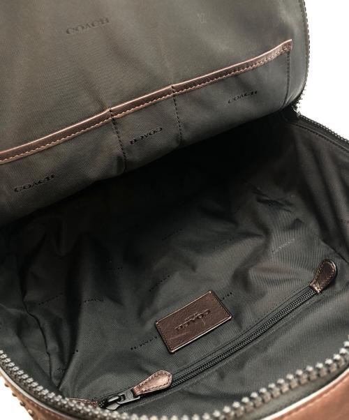 COACH（コーチ）COACH (コーチ) アカデミー リュックサック ブラウンの古着・服飾アイテム