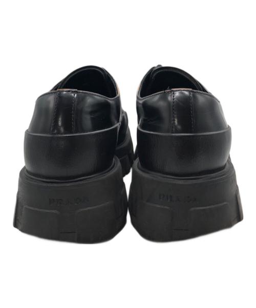 PRADA（プラダ）PRADA (プラダ) モノリスダービーシューズ ブラック サイズ:10の古着・服飾アイテム