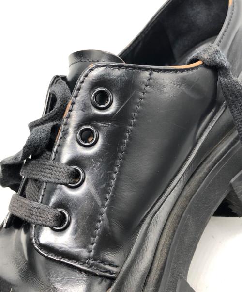 PRADA（プラダ）PRADA (プラダ) モノリスダービーシューズ ブラック サイズ:10の古着・服飾アイテム