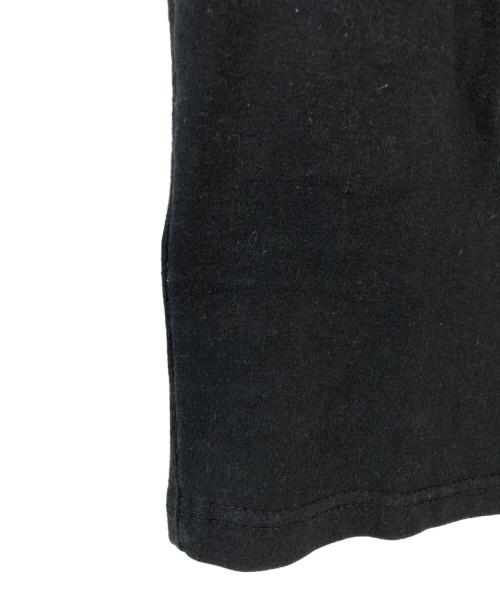 W.&L.T（ウォルト）W.&L.T (ウォルト) ロゴプリントシアーカットソー ブラック サイズ:不明の古着・服飾アイテム
