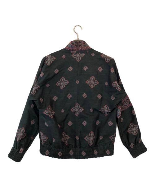 YANTOR（ヤントル）YANTOR (ヤントル) KHADI SILK ジップジャケット レッド サイズ:Mの古着・服飾アイテム