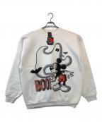MICKEYミッキー）の古着「プリントスウェット」｜ホワイト