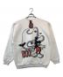 MICKEY（ミッキー）の古着「プリントスウェット」｜ホワイト