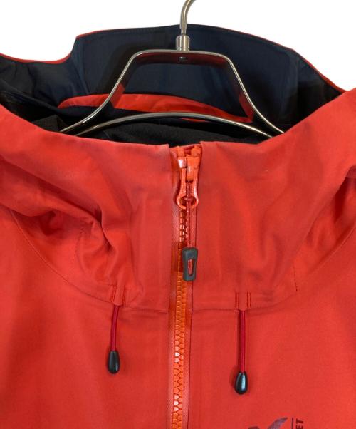 MILLET（ミレー）MILLET (ミレー) ティフォン 50000 ウォーム ストレッチ ジャケット レッド サイズ:Lの古着・服飾アイテム