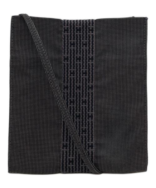 HERMES（エルメス）HERMES (エルメス) エールラインポシェットショルダーバッグ ブラウンの古着・服飾アイテム