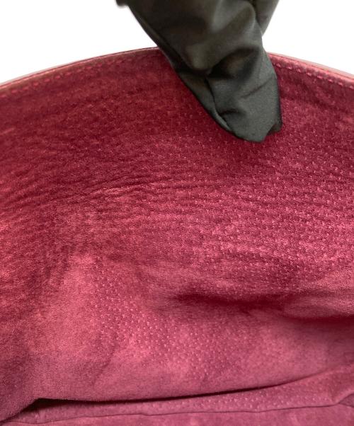 HIROFU（ヒロフ）HIROFU (ヒロフ) ハンドバッグ パープルの古着・服飾アイテム
