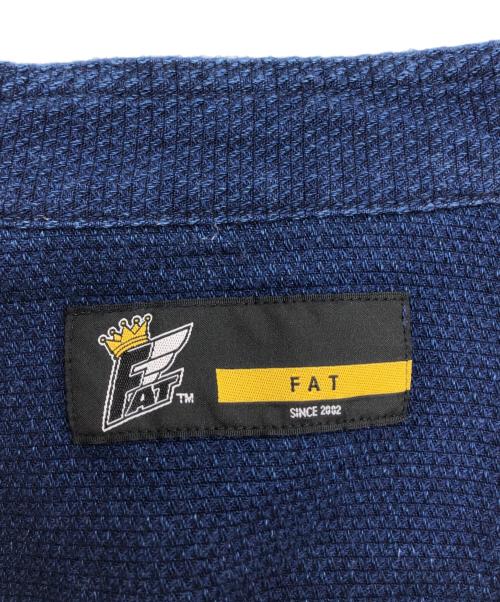 FAT（エフエーティー）FAT (エフエーティー) カンフージャケット チャイナジャケット インディゴ サイズ:FATの古着・服飾アイテム