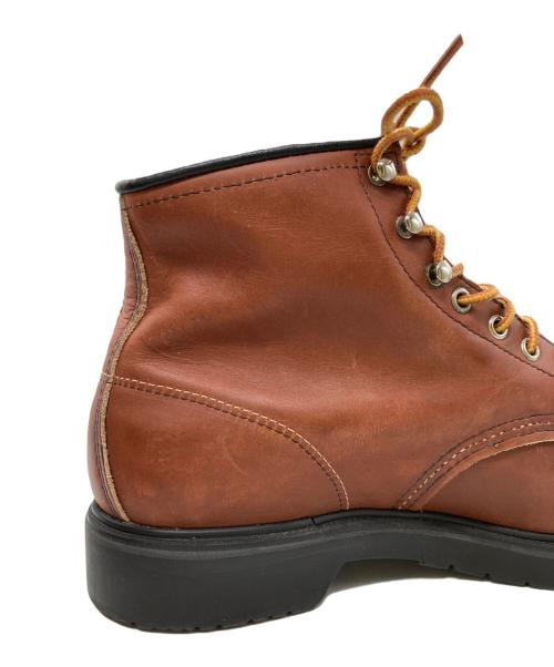 RED WING（レッドウィング）RED WING (レッドウィング) レザーブーツ ブラウン サイズ:8 1/2EEEの古着・服飾アイテム