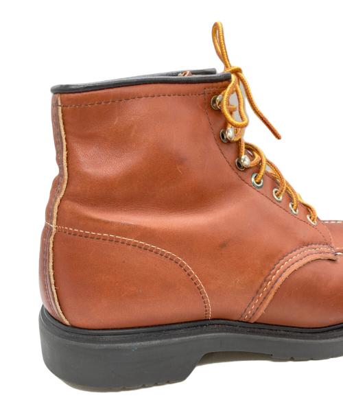 RED WING（レッドウィング）RED WING (レッドウィング) レザーブーツ ブラウン サイズ:8 1/2EEEの古着・服飾アイテム