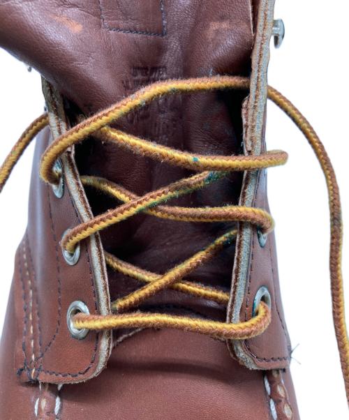 RED WING（レッドウィング）RED WING (レッドウィング) レザーブーツ ブラウン サイズ:8 1/2EEEの古着・服飾アイテム