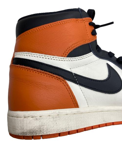 NIKE（ナイキ）NIKE (ナイキ) AIR JORDAN 1 RETRO HIGH OG オレンジ サイズ:US10.5の古着・服飾アイテム