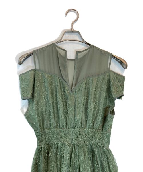 Ameri（アメリ）AMERI (アメリ) LACE KUNG FU DRESS グリーン サイズ:Sの古着・服飾アイテム