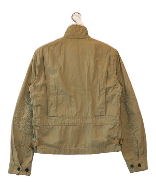 POLO RALPH LAUREN（ポロ・ラルフローレン）POLO RALPH LAUREN (ポロ・ラルフローレン) エルボーパッチスイングトップ ベージュ サイズ:Sの古着・服飾アイテム