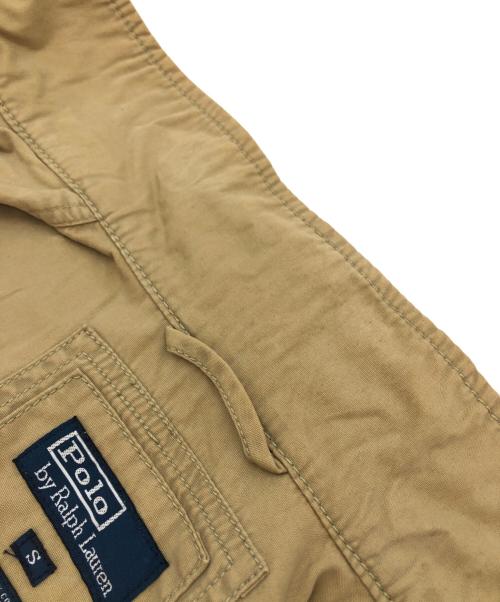 POLO RALPH LAUREN（ポロ・ラルフローレン）POLO RALPH LAUREN (ポロ・ラルフローレン) エルボーパッチスイングトップ ベージュ サイズ:Sの古着・服飾アイテム