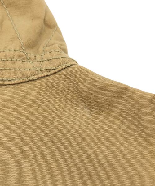 POLO RALPH LAUREN（ポロ・ラルフローレン）POLO RALPH LAUREN (ポロ・ラルフローレン) エルボーパッチスイングトップ ベージュ サイズ:Sの古着・服飾アイテム