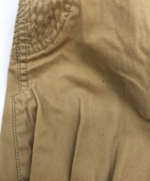 POLO RALPH LAUREN（ポロ・ラルフローレン）POLO RALPH LAUREN (ポロ・ラルフローレン) エルボーパッチスイングトップ ベージュ サイズ:Sの古着・服飾アイテム