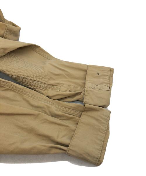 POLO RALPH LAUREN（ポロ・ラルフローレン）POLO RALPH LAUREN (ポロ・ラルフローレン) エルボーパッチスイングトップ ベージュ サイズ:Sの古着・服飾アイテム