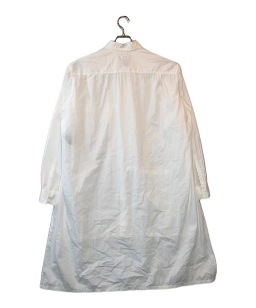Y-3（ワイスリー）Y-3 (ワイスリー) CLASSIC LONG SHIRT ホワイト サイズ:Mの古着・服飾アイテム