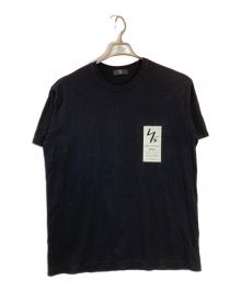 Y's（ワイズ）の古着「プリント半袖カットソー」｜ブラック