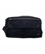 PORTERポーター）の古着「WAIST BAG」｜ネイビー