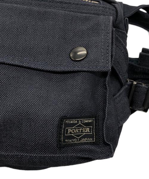 PORTER（ポーター）PORTER (ポーター) WAIST BAG ネイビーの古着・服飾アイテム