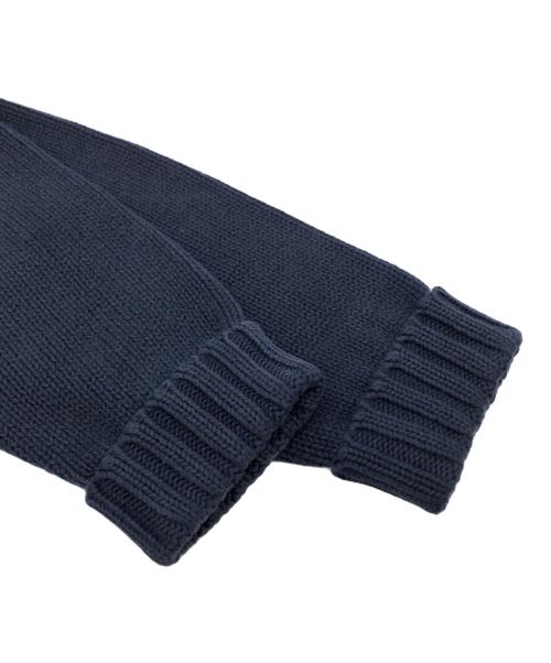 POLO RALPH LAUREN（ポロ・ラルフローレン）POLO RALPH LAUREN (ポロ・ラルフローレン) USA星条旗 コットンセーター ネイビー サイズ:Lの古着・服飾アイテム
