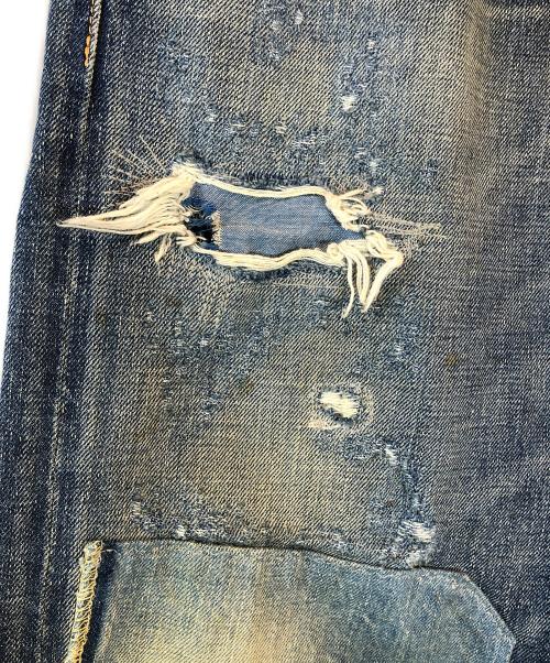 Denim & Supply Ralph Lauren（デニム＆サプライ ラルフローレン）DENIM & SUPPLY RALPH LAUREN (デニム＆サプライ ラルフローレン) ダメージデニムパンツ インディゴ サイズ:W33×L32の古着・服飾アイテム