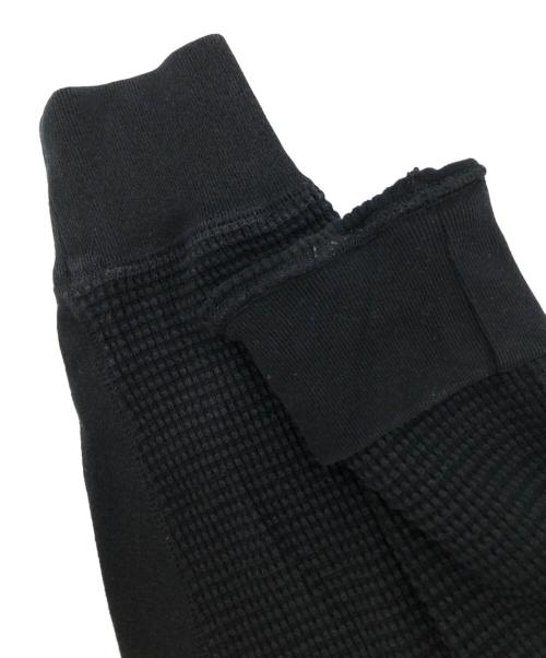 LAD MUSICIAN（ラッドミュージシャン）LAD MUSICIAN (ラッドミュージシャン) THERMAL HENRY NECK PULLOVER ブラック サイズ:42の古着・服飾アイテム