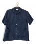 CONFECT（コンフェクト）の古着「リネンチェックシャツ」｜ブルー