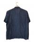 CONFECT (コンフェクト) リネンチェックシャツ ブルー サイズ:3：10000円