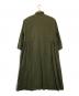 nest Robe (ネストローブ) 近江晒 サイドギャザー ワンピース カーキ サイズ:F：9000円