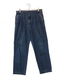 DOCKERS（ドッカーズ）の古着「2タックデニムパンツ」｜インディゴ