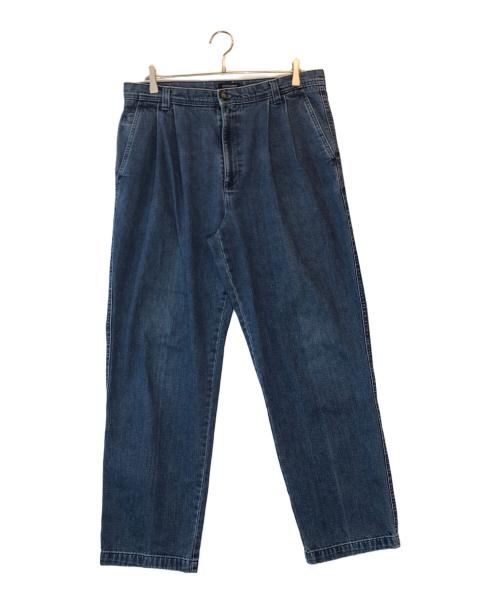 DOCKERS（ドッカーズ）DOCKERS (ドッカーズ) 2タックデニムパンツ インディゴ サイズ:W36×L32の古着・服飾アイテム