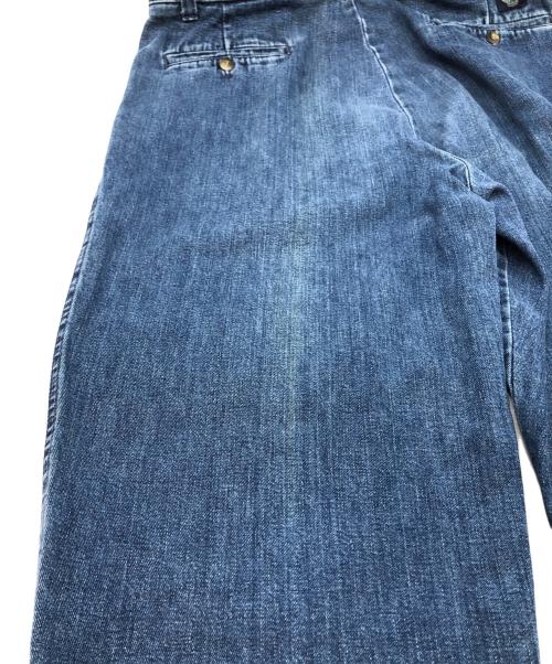 DOCKERS（ドッカーズ）DOCKERS (ドッカーズ) 2タックデニムパンツ インディゴ サイズ:W36×L32の古着・服飾アイテム