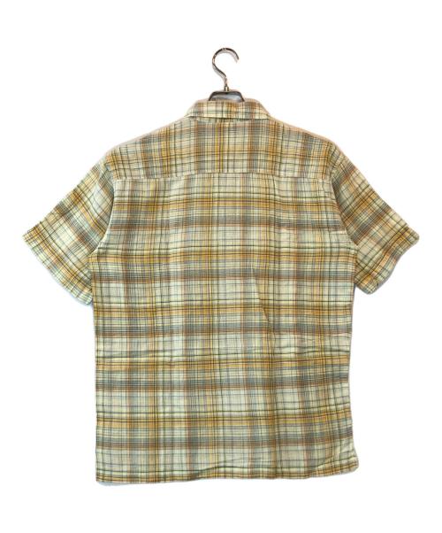 Patagonia（パタゴニア）Patagonia (パタゴニア) 半袖シアサッカーシャツ イエロー サイズ:Mの古着・服飾アイテム
