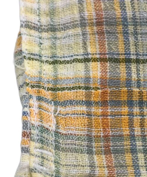 Patagonia（パタゴニア）Patagonia (パタゴニア) 半袖シアサッカーシャツ イエロー サイズ:Mの古着・服飾アイテム