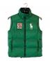 POLO RALPH LAUREN（ポロ・ラルフローレン）の古着「ダウンベスト」｜グリーン