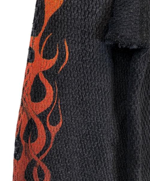 HARLEY-DAVIDSON（ハーレーダビッドソン）HARLEY-DAVIDSON (ハーレーダビッドソン) フレイムカットソー ブラック サイズ:Mの古着・服飾アイテム