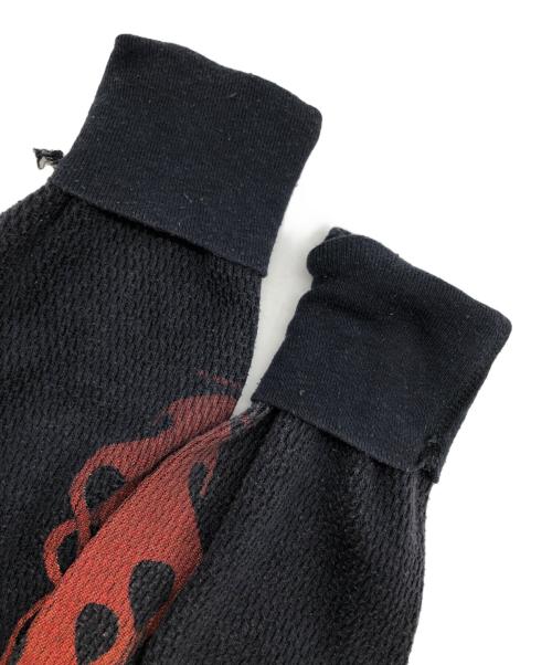 HARLEY-DAVIDSON（ハーレーダビッドソン）HARLEY-DAVIDSON (ハーレーダビッドソン) フレイムカットソー ブラック サイズ:Mの古着・服飾アイテム