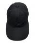中古・古着 遊日庵 (ユウビアン) NYLON 8P CAP (LIMONTA) ブラック サイズ:F：6000円