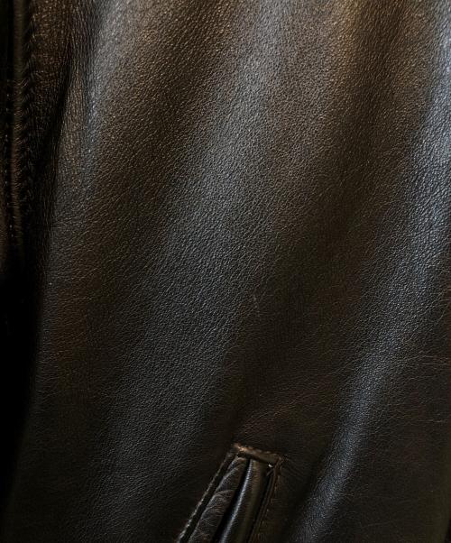 Schott（ショット）Schott (ショット) 618レザーライダースジャケット ブラック サイズ:42の古着・服飾アイテム