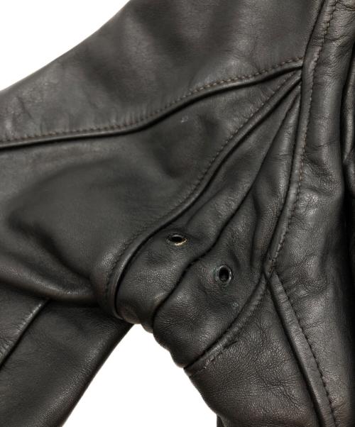 Schott（ショット）Schott (ショット) 618レザーライダースジャケット ブラック サイズ:42の古着・服飾アイテム