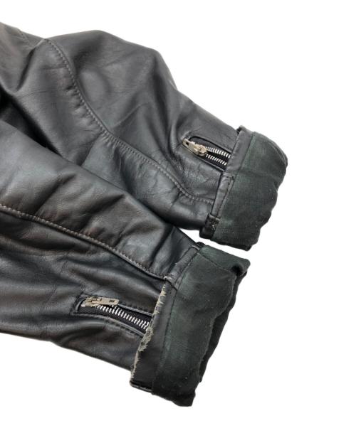 Schott（ショット）Schott (ショット) 618レザーライダースジャケット ブラック サイズ:42の古着・服飾アイテム